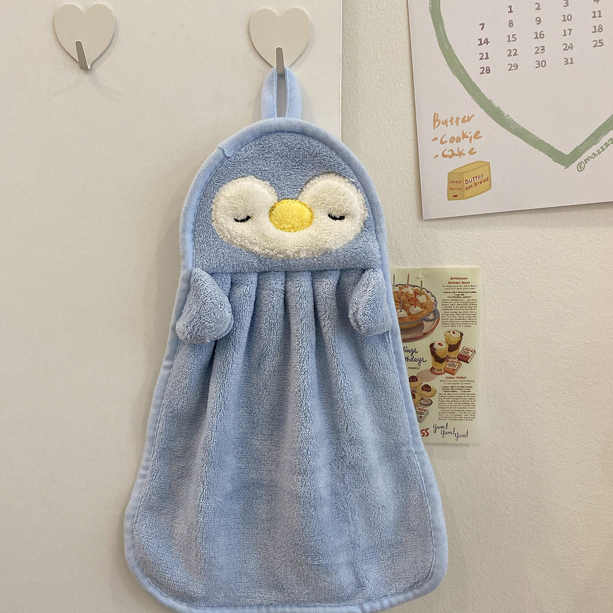 Towels Can Hang Coral Fleece Absorbent Towels