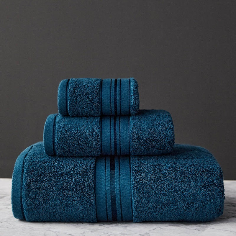 Egyptian Cotton Towel Set Bath Towel And Face Towel Soft