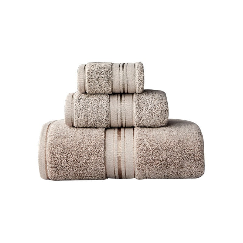 Egyptian Cotton Towel Set Bath Towel And Face Towel Soft
