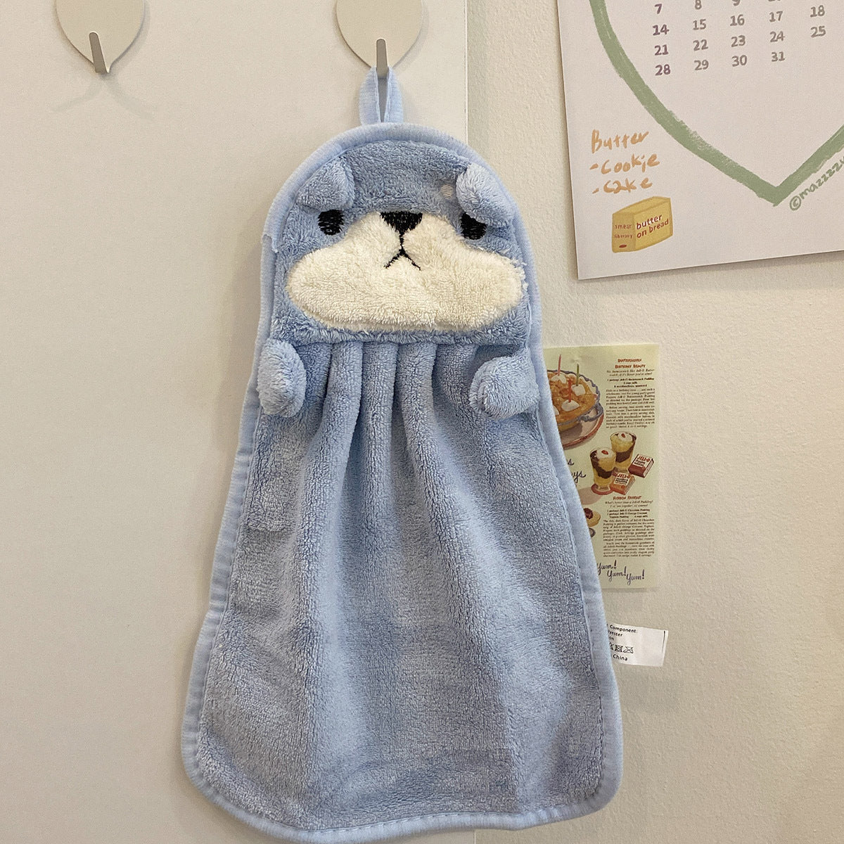 Towels Can Hang Coral Fleece Absorbent Towels