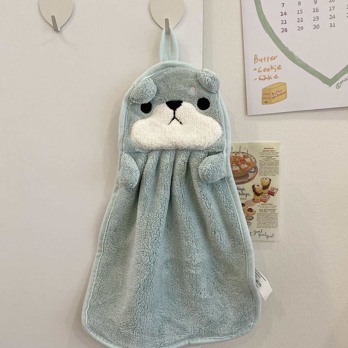 Towels Can Hang Coral Fleece Absorbent Towels